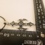 Fashion Character Sandglass Cross Pendant Necklace Charm Chain Jewelry for Men DG018