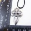 Fashion Character Die Casting Wing Skull Pendant Necklace Charm Chain Jewelry for Men DG010