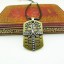 Fashion Character Vintage Cross Pendant Necklace Charm Chain Jewelry for Men DG027