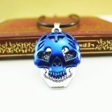 Wholesale - Fashion Character Skull Head Pendant Necklace Charm Chain Jewelry for Men DG122