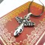 Fashion Character Crucifix Pendant Necklace Charm Chain Jewelry for Men DG132