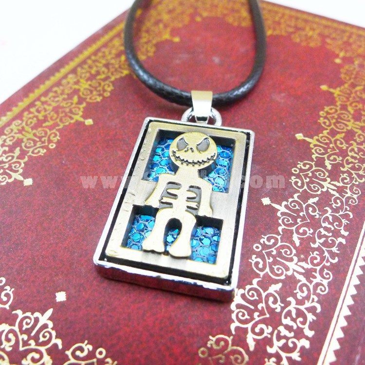 Fashion Character Little Doll Pendant Necklace Charm Chain Jewelry for Men DG131