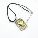 Wholesale - Fashion Character Loving heart Pendant Necklace Charm Chain Jewelry for Men DG067