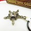 Fashion Character Five-Pointed Star Pendant Necklace Charm Chain Jewelry for Men DG118