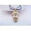 Fashion Character Skull Pendant Necklace Charm Chain Jewelry for Women X28