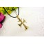 Fashion Character Cross Pendant Necklace Charm Chain Jewelry for Women X31