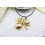 Fashion Character Spider Pendant Necklace Charm Chain Jewelry for Women X38