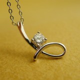 Wholesale - Fashion Character Love in Heart Pendant Necklace Charm Chain Jewelry for Women 23