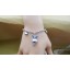 Jewelry Lovers Bracelets Created Infinity Charm Chain Chappy Couple Bangles 2Pcs Set
