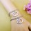 Jewelry Lovers Bracelets Created Infinity Charm Chain Hello kitty Couple Bangles 2Pcs Set
