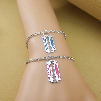 http://www.orientmoon.com/106803-thickbox/jewelry-lovers-bracelets-created-infinity-charm-chain-blade-couple-bangles-2pcs-set.jpg