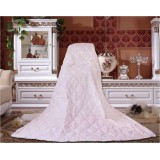 Wholesale - SIMOYO Pink Spots Lightweight Natural Silk Comforter For Summer 59*75inch