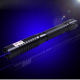 wholesale - 5000MW Super Power Blue 450NM Laser Pointer Pen with 5 Starry Caps 009