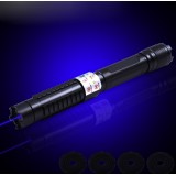 wholesale - 5000MW Super Power Blue Light Laser Pen Laser Pointer with Starry Caps 015