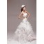 Mermaid Strapless Sweetheart Wedding Dresses with Beaded Applique