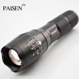 wholesale - PAISEN CREE Q5 Mini Rechargeable Multi-Focus LED Glare Flashlight