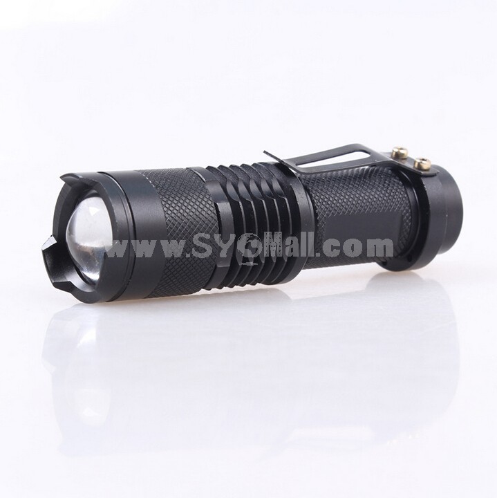 CREE Q5 Series High Power Waterproof Variable Focus Aluminium Alloy LED Flashlight for Outdoors 3 Modes 006
