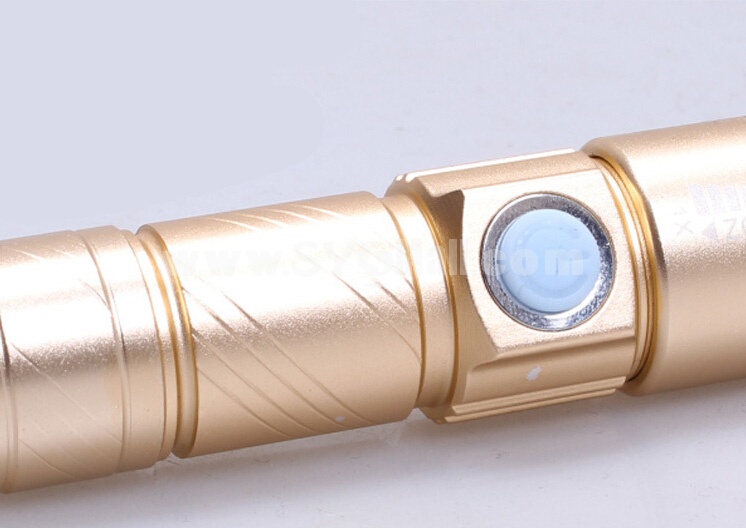 CREE XPE Series High Power Waterproof Variable Focus Aluminium Alloy LED Flashlight for Outdoors 3 Modes 501