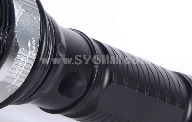 CREE XPE Series High Power Waterproof Variable Focus Aluminium Alloy LED Flashlight for Outdoors 3 Modes W512