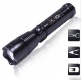 Wholesale - CREE XPE Series High Power Waterproof Aluminium Alloy LED Flashlight for Outdoors 3 Modes 809