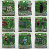 wholesale - MineCraft MC Block Mini Figure Toys Action Figures 9pcs Set