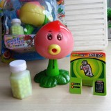 wholesale - Plants vs Zombies Figure Toy ABS Plastic Shooting Toy - Peach-pult