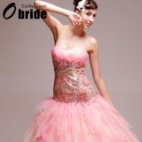 Wholesale - Mermaid Strapless Sweetheart Wedding Dresses with Beaded Applique