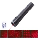 wholesale - 200MW Red Light Laser Pen Pointer Focus Adjustable with Starry Projection YL-018-R