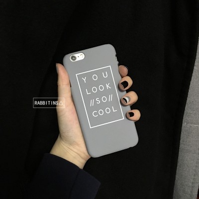 http://www.orientmoon.com/107750-thickbox/rabbitins-simple-stylish-words-phone-case-for-iphone-5-5s-iphone6-6s-iphone-6-6s-plus.jpg