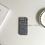 Wholesale - RABBITINS Simple Stylish Distorted Plaid Phone Case for iPhone 5/5s, iPhone6/6s, iPhone 6/6s Plus