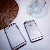 Wholesale - RABBITINS Simple Transparency Phone Case for iPhone 5/5s, iPhone6/6s, iPhone 6/6s Plus
