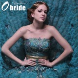 Wholesale - Ball Gown Strapless floor-length Appliques Wedding Dress