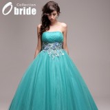 Wholesale - Ball Gown Strapless floor-length Appliques Wedding Dress