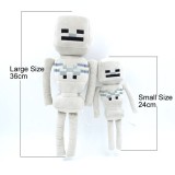 Wholesale - Minecraft MC Figures Plush Toy Stuffed Toy - Small Skeleton 24cm/9.5inch