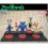 5Pcs Set Zootopia Roles Action Figure with Stand PVC Toys Cute Movie Characters Mini Figurines