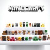 wholesale - 36Pcs Set MineCraft MC Block Mini Figure PVC Toys New Version 3rd Generation 3cm/1.2inch 