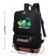 MineCraft MC Steve Creeper Backpacks Fashionable Black Shoulder Rucksacks Schoolbags