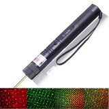 wholesale - Ultra Power 1000MW Green & Red Double Color Light Laser Pointer Pen, 3 Color Modes