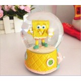 Wholesale - Cute Sponge Bob crystal ball with music