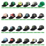 Wholesale - Minecraft Roles Premium Snap Back Hats Baseball Mesh Caps One Size Fits All