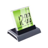 Wholesale - Desktop 7 Colors Changing Digital LED LCD Alarm Clock + Thermometer (HSD110B)