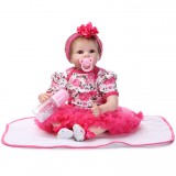 Wholesale - 22" High Simulation Baby Doll Lifelike Realistic Silicone Doll NPK-008