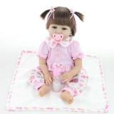 Wholesale - 22" High Simulation Baby Doll Lifelike Realistic Silicone Doll NPK-010