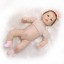 20" High Simulation Girl Baby Doll Lifelike Realistic Silicone Doll NPK-015