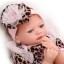 22" High Simulation Girl Baby Doll Lifelike Realistic Silicone Doll NPK-020