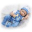 22" High Simulation Baby Doll Boy and Girl Lifelike Realistic Silicone Doll NPK-028