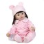 22" High Simulation Girl Baby Doll Lifelike Realistic Silicone Doll NPK-029