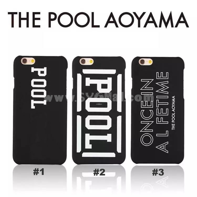 THE POOL AOYAMA Pattern Hard Plastic iPhone 6/6s Cases 4.7", iPhone 6/6s Plus Cases 5.5"