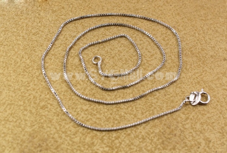 ZIBAONI Stylish 925 Sterling Silver Chain  