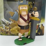 wholesale - Clash of Clans Barbarian King PVC Action Figure Toy 17cm/6.7Inch Tall